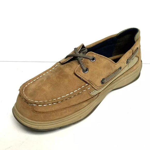 Sperry Boys Lanyard Boat Shoe Tan Size 5.5 M Big Kid - Picture 2 of 6